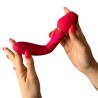 Rosa Vibrador y Succionador