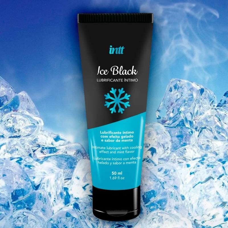 Lubricante Efecto Frío Ice Black Inttx