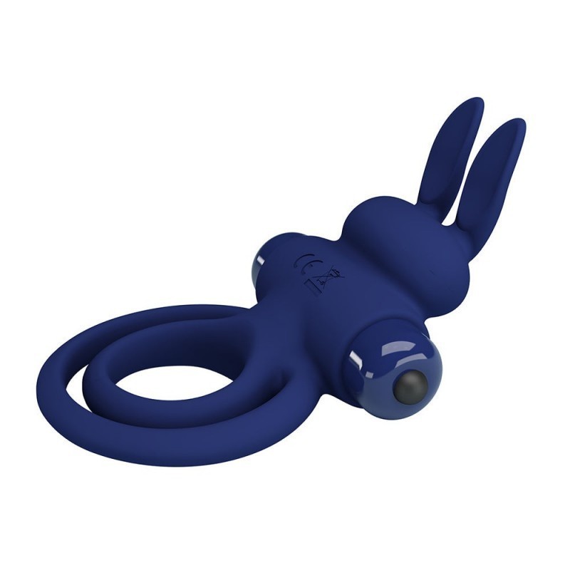 Darey Anillo Conejito Vibrador Doble - Azul