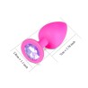 Plug anal S Silicona Seamless