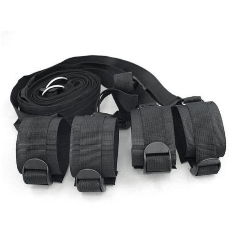 🔥 Arnés BDSM 4 Esposas CAMA