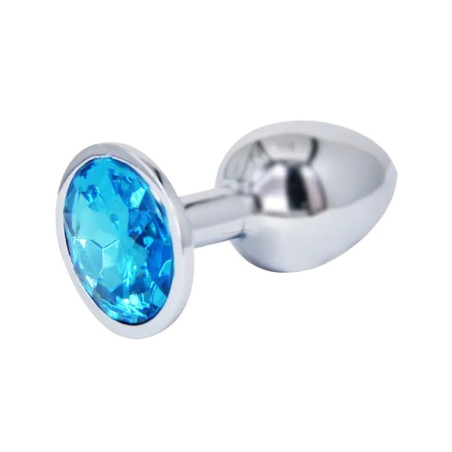 Plug Anal Metálico con Joya