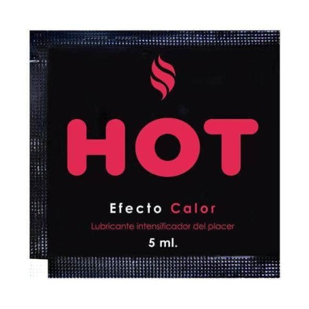 Sachet Lubricante Hibrido Efecto Calor 5ml Hot