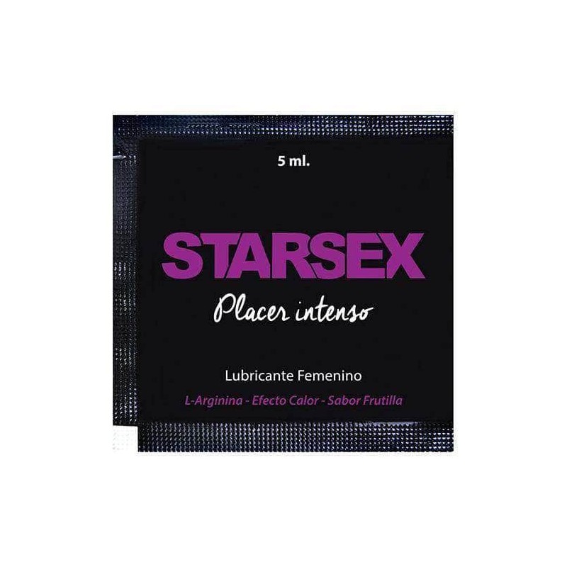 Sachet Lubricante Hibrido con L-Arginina 5ml Placer Intenso