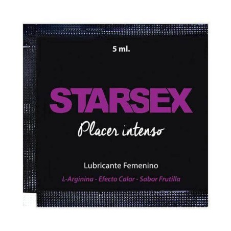 Sachet Lubricante Hibrido con L-Arginina 5ml Placer Intenso