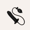 Dildo con bomba inflable